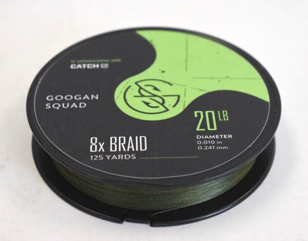 Googan Squad 20lb Braid Moss Green 125yd