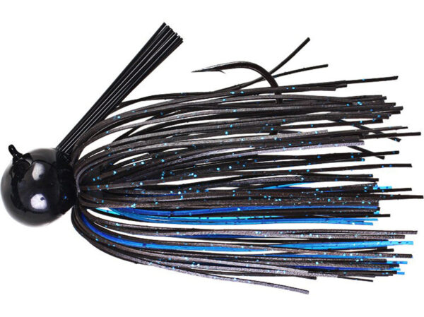 Strike King Tour Grade Football Jig 1/2oz Black/Blue Flake