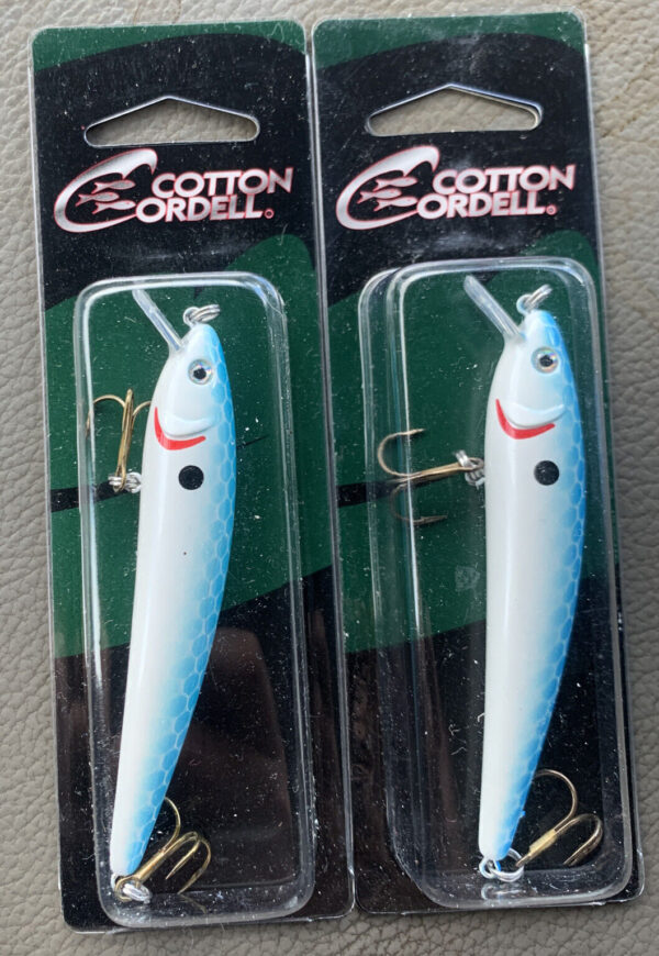 Cotton Cordell CAB FLT Minnow 3-3/4in Jerkbait Pearl Blue (1 Bait)