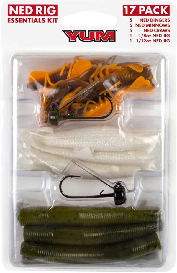 Yum Ned Rig Essentials Kit 17pc Kit#3