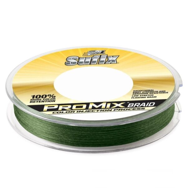 Sufix ProMix Braided Line - Lo-Vis Green 150yd 40lb