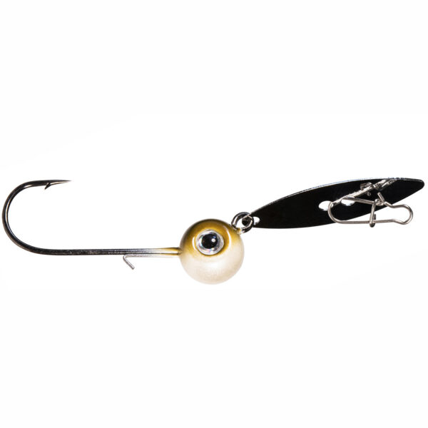 Z-Man Willowvibe Bladded Jighead 1/4oz Shiner 2pk